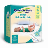 Fresh’n Soft Alt Değiştirme Bebek Bakım Örtüsü 10 lu