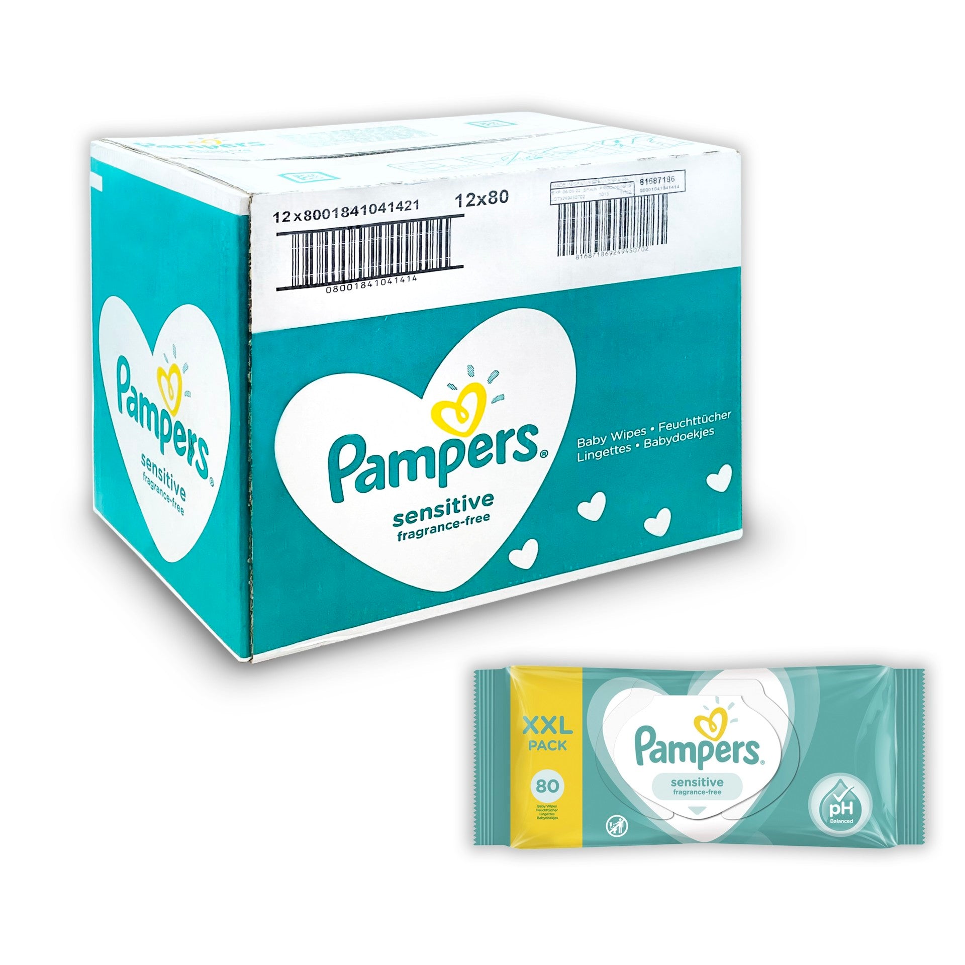 Prima Pampers Baby Sensitive Islak Havlu 12li Fırsat Paket (960 Yaprak)