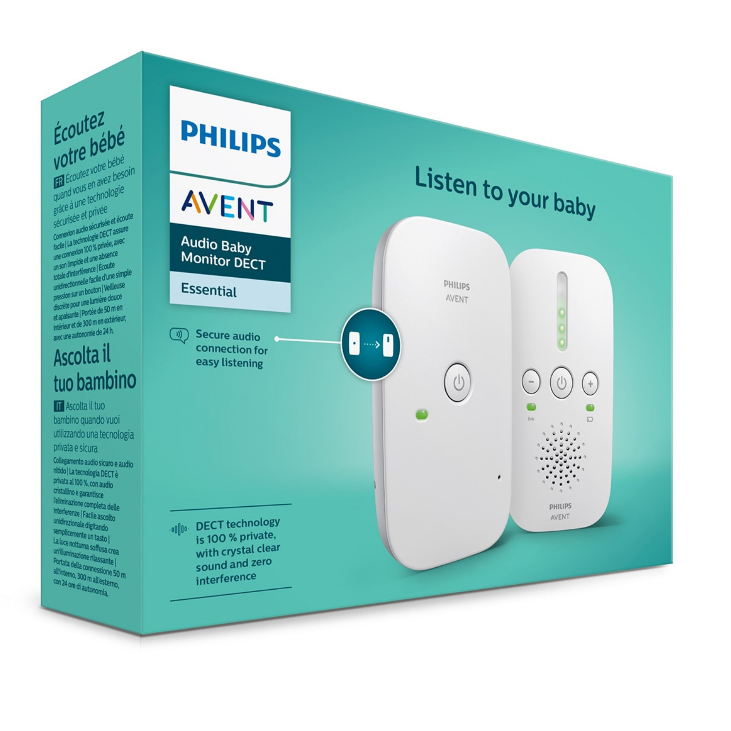 Philips Avent Dect Bebek Telsizi SCD502/26